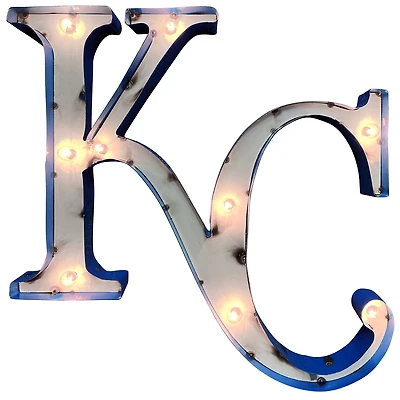 Imperial  Kansas City Royals 18'' x 25'' Logo Recycled Metal Sign