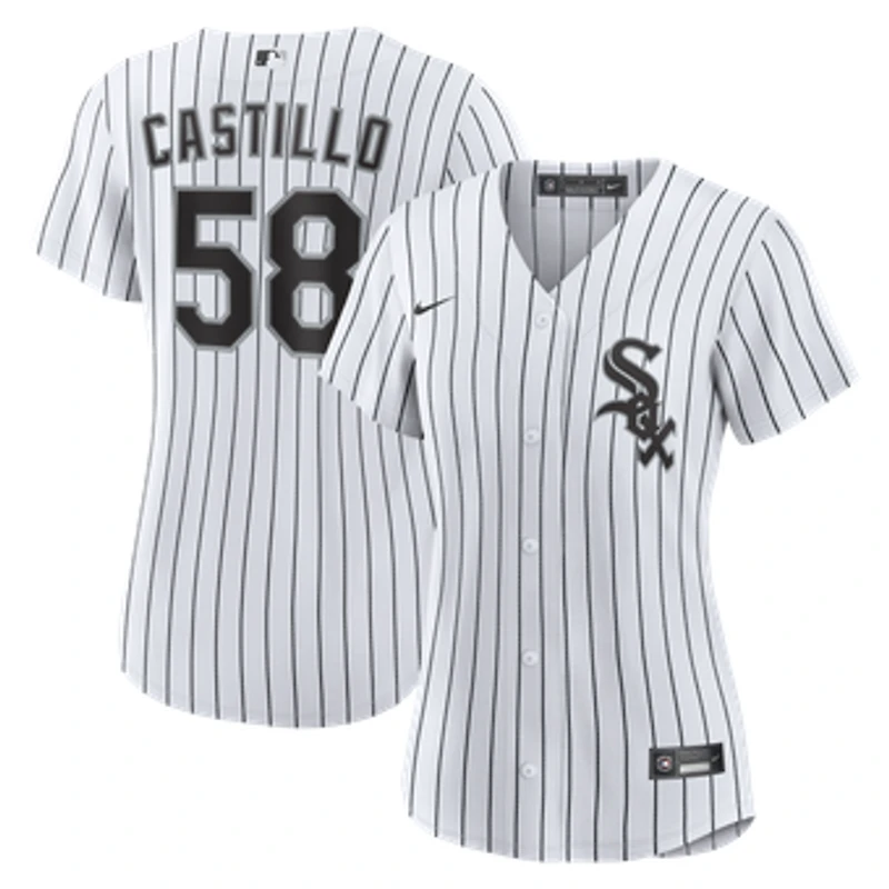 Women's Nike Luis Castillo White Chicago White Sox Home Replica Jersey