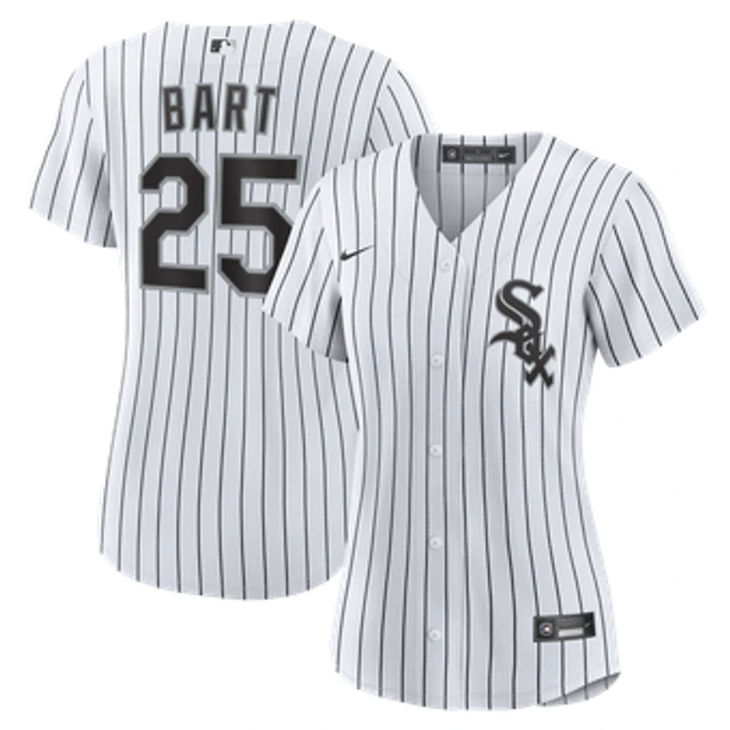 Women's Nike Joey Bart White Chicago White Sox Home Replica Jersey