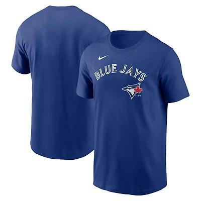 Men's Nike Royal Toronto Blue Jays Fuse Wordmark T-Shirt