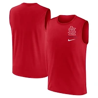 Men's Nike Red St. Louis Cardinals Lightweight Dri-FIT Muscle Tank Top
