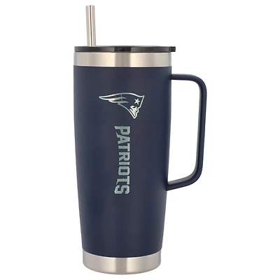 The Memory Company New England Patriots 26oz. Team Color Roadie Tumbler with Handle