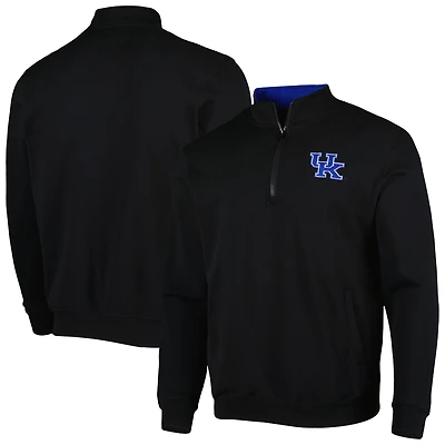 Men's Colosseum Black Kentucky Wildcats Tortugas Quarter-Zip Top