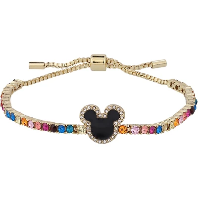 Women's BaubleBar Mickey Mouse Disney Tennis Pull-Tie Adjustable Bracelet
