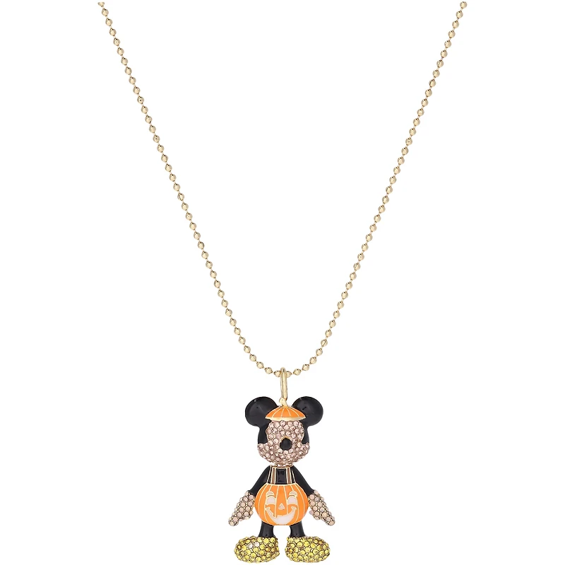 BaubleBar Mickey Mouse Pumpkin 3D Necklace