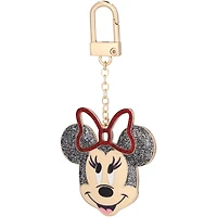 BaubleBar Red Minnie Mouse Gold & Glitter Bag Charm