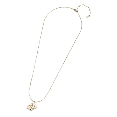 BaubleBar Los Angeles Rams Logo Pendant Necklace