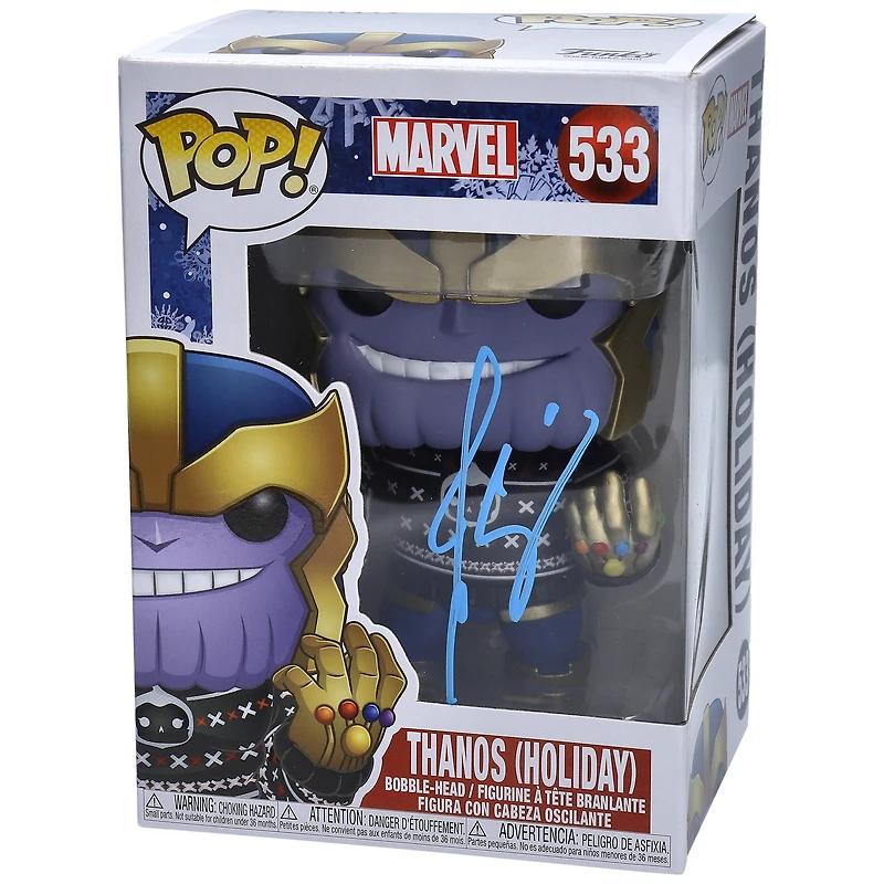 Josh Brolin Autographed Avengers Holiday Thanos Funko Pop!