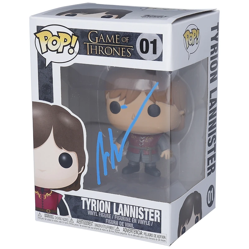 Peter Dinklage Game of Thrones Autographed Tyrion #01 Funko Pop!