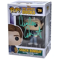 Emilio Estevez The Mighty Ducks Autographed Gordon Bombay #790 Funko Pop
