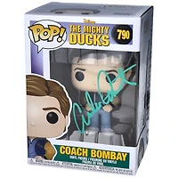 Emilio Estevez The Mighty Ducks Autographed Coach Bombay #790 Funko Pop! - Signed in Green Ink - BAS