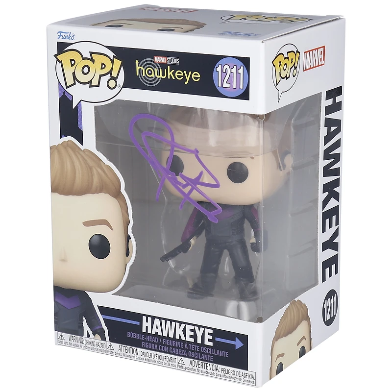Jeremy Renner Autographed Hawkeye #1211 Funko Pop!