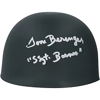 Tom Berenger Platoon Autographed Replica Helmet with "SSGT Barnes" Inscription