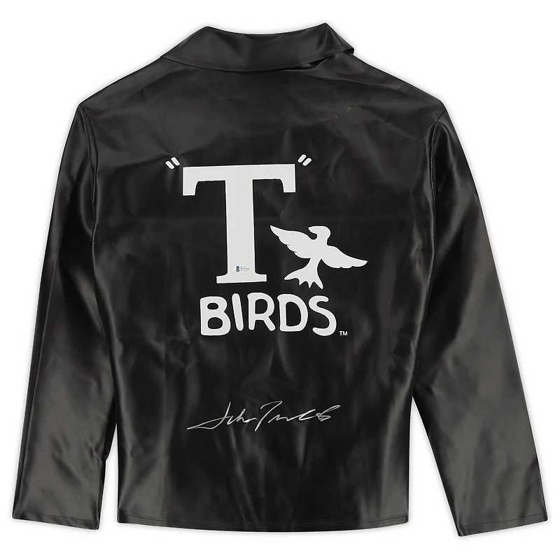 John Travolta Grease Autographed T Birds Leather Jacket