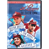 Geena Davis A League Of Their Own Autographed DVD Cover