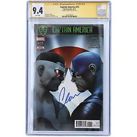 Chris Evans Captain America Autographed Captain America #25 Comic Book - CGC Graded 9.4