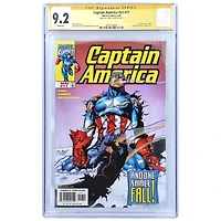 Chris Evans Captain America Autographed Captain America #17 Comic Book - CGC Graded 9.2