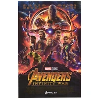 Josh Brolin Autographed Avengers Infinity War 11" x 17" Movie Poster