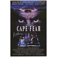 Robert De Niro Autographed 12" x 18" Cape Fear Movie Poster Print