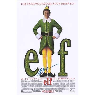 Peter Dinklage Elf Autographed 11" x 17" Movie Poster