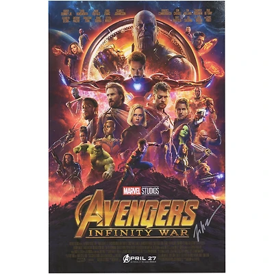 Peter Dinklage The Avengers: Infinity War Autographed 11" x 17" Movie Poster