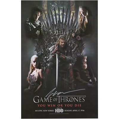 Peter Dinklage Game of Thrones Autographed 11" x 17" Movie Poster