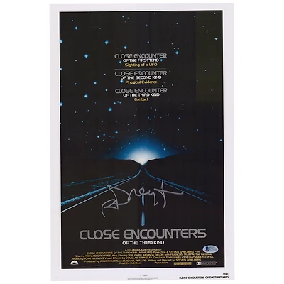 Richard Dreyfuss Close Encounters Of The Third Kind Autographed 12" x 18" Photograph