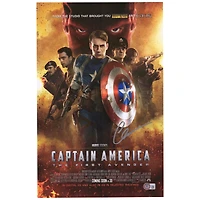 Chris Evans Captain America Autographed 12" x 18" First Avenger Photograph