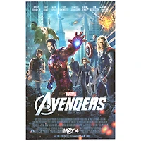 Chris Hemsworth The Avengers Autographed 11" x 17" Movie Poster