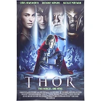 Chris Hemsworth Thor Autographed 27" x 40" Movie Poster
