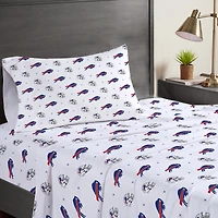 Buffalo Bills Three-Piece Twin Sheet Set