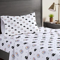 Pittsburgh Steelers Three-Piece Twin Sheet Set