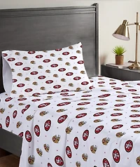 San Francisco 49ers Three-Piece Twin Sheet Set