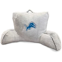 Detroit Lions Faux Fur Logo Backrest