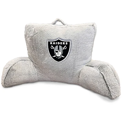 Las Vegas Raiders Faux Fur Logo Backrest