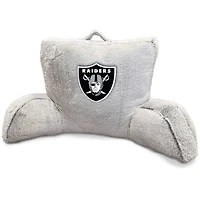 Las Vegas Raiders Faux Fur Logo Backrest