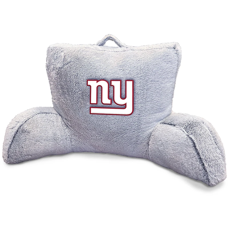 New York Giants Faux Fur Logo Backrest