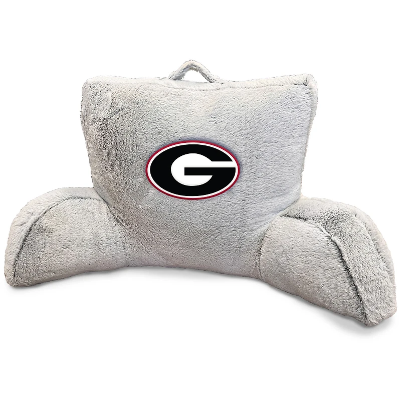 Georgia Bulldogs Faux Fur Logo Backrest