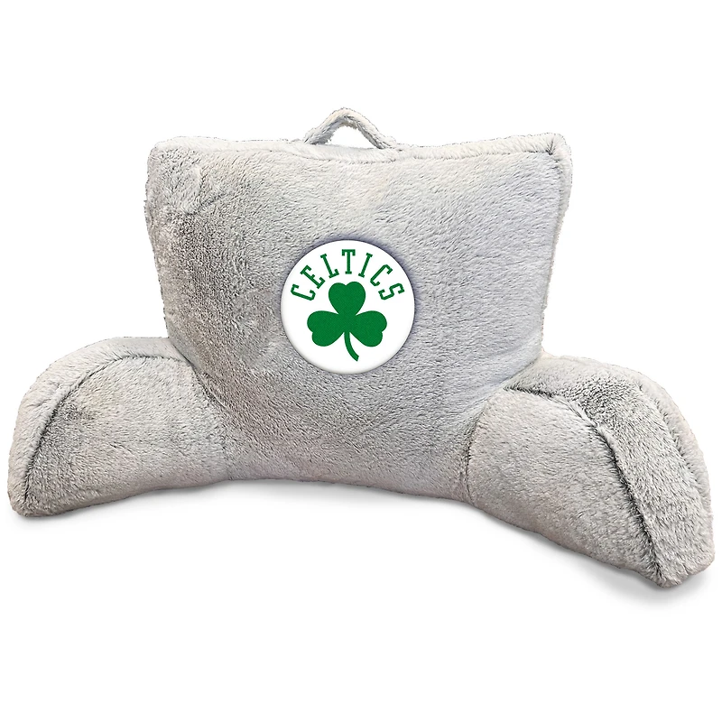 Boston Celtics Faux Fur Logo Backrest