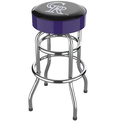 Imperial Colorado Rockies Team Chrome Bar Stool