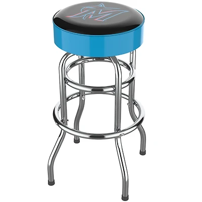 Imperial Miami Marlins Team Chrome Bar Stool