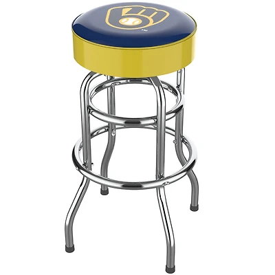 Imperial Milwaukee Brewers Team Chrome Bar Stool