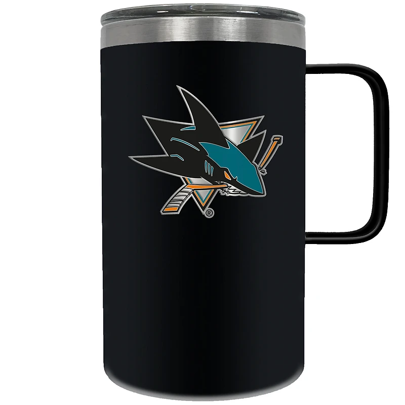 San Jose Sharks 18oz. Hustle Travel Mug