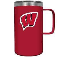 Wisconsin Badgers 18oz. Hustle Travel Mug