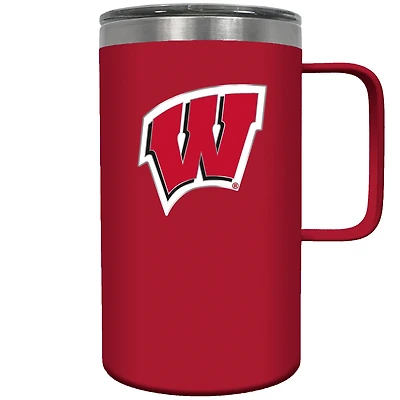 Wisconsin Badgers 18oz. Hustle Travel Mug