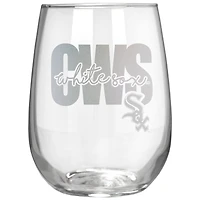 Chicago White Sox Etched 17oz. City Stemless Wine Glass