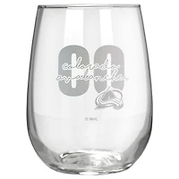 Colorado Avalanche Etched 17oz. City Stemless Wine Glass