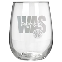 Washington Wizards Etched 17oz. City Stemless Wine Glass