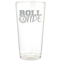 Alabama Crimson Tide Etched 16oz. Rally Cry Pint Glass