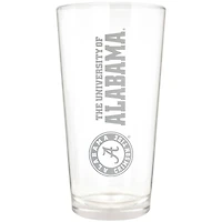 Alabama Crimson Tide Etched 16oz. Vertical Rally Cry Pint Glass